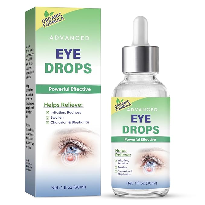 Stye Eye Treatment, Stye Eye Drops Serum for Styes Chalazion and Blepharitis, Chalazion Remover Fast Relief, Restore Healthier Eye Skin, 30ml