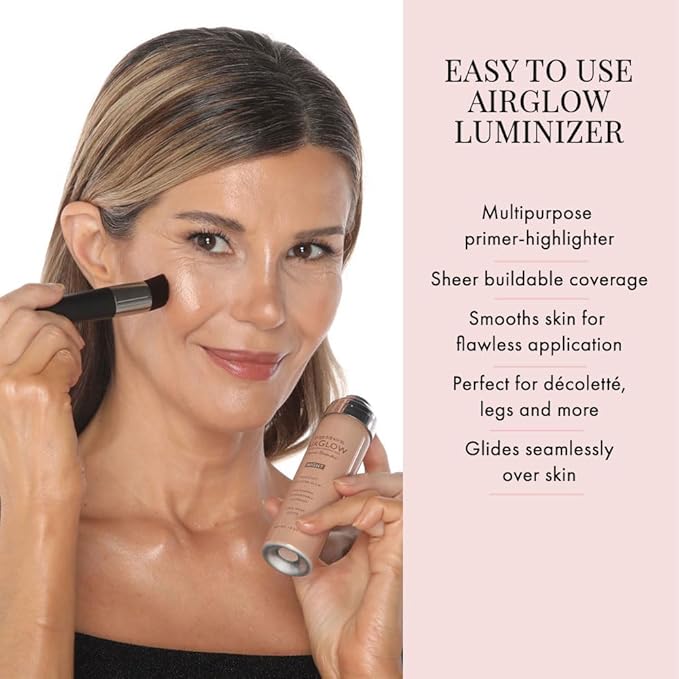 Jerome Alexander MagicMinerals AirGlow Tinted Highlighting Night Mist, Illuminating Airbrush Tinted Moisturizer Spray | Champagne