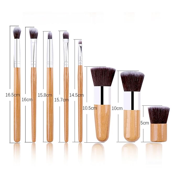 6 Color Correcting Concealer Kit with 11 Pcs Makeup Brush Kits, Light Color Combination Cream Concealer Palet for Light to Medium Skin Tone, Cover Dark Circles, Bruises, Spots, Blemish