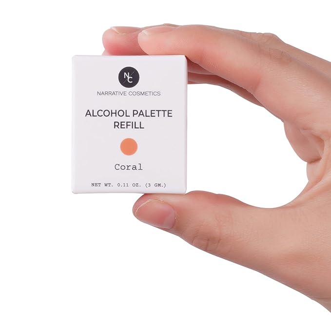 Alcohol Palette Refill Pans - Skin Tones - Coral