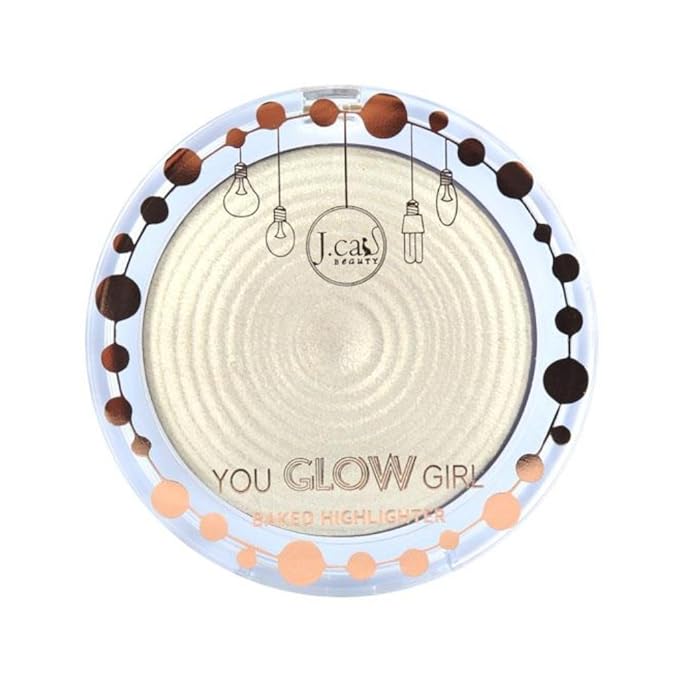 J.CAT BEAUTY You Glow Girl Baked Highlighter - White Goddess