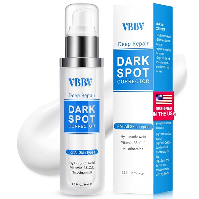 Dark Spot Remover for Face and Body, Dark Spot Corrector, Age Spot Sun Spot Freckles Dark Spot Remover, Melasma Treatment for Face, Advanced Skin Care Cream for Women and Men (1.7 Fl Oz)