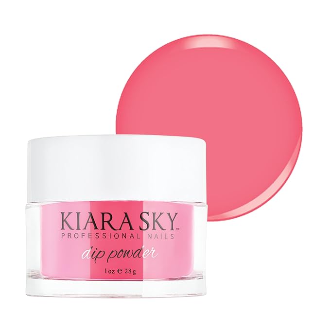 Kiara Sky Long Lasting Nail Dip Powder Pink Tones 1 oz, Trophy Wife