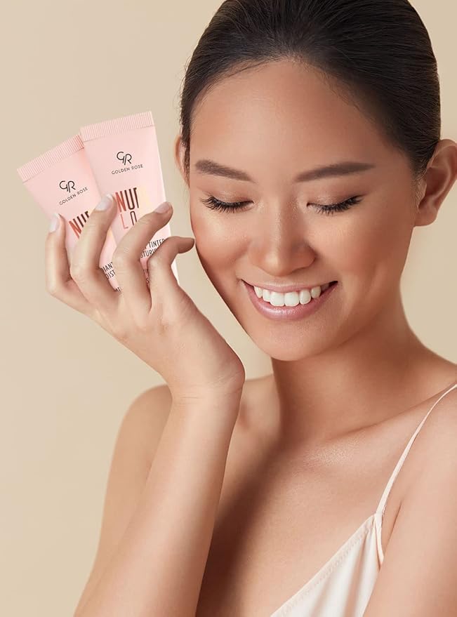 Golden Rose Radiant Tinted Moisturiser Oil-Free Glowy Tinted Moisturizer Foundation UV SPF 25 (MEDIUM TINT)