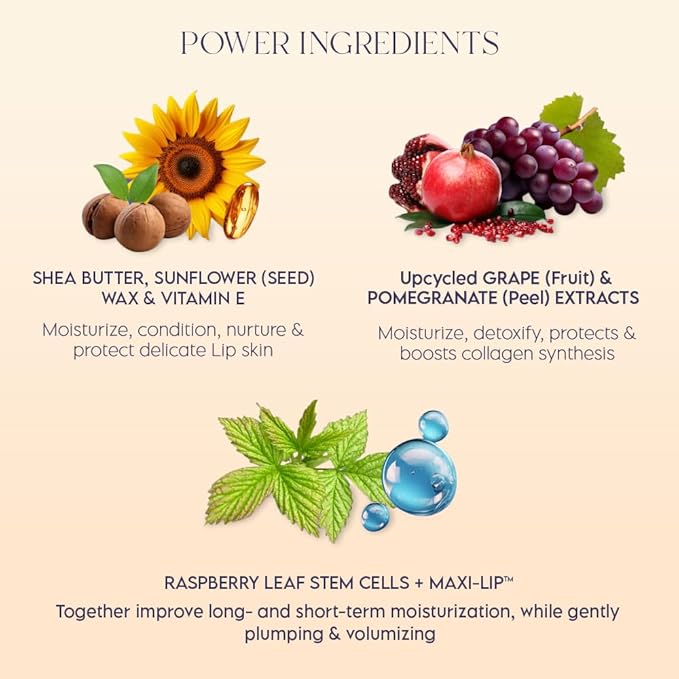 ieró Beauty Moonkissed Luminous PH Tinted Lip Balm w/Shea Butter & Vitamin E, Lip Care Moisturizer, Lip Plumper for Soft & Supple Lips, Paraben Free, Vegan, Sheer Berry w/Blue-Violet Shimmer