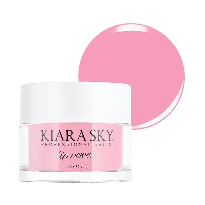 Kiara Sky Long Lasting Nail Dip Powder Pink Tones 1 oz, Rural St. Pink