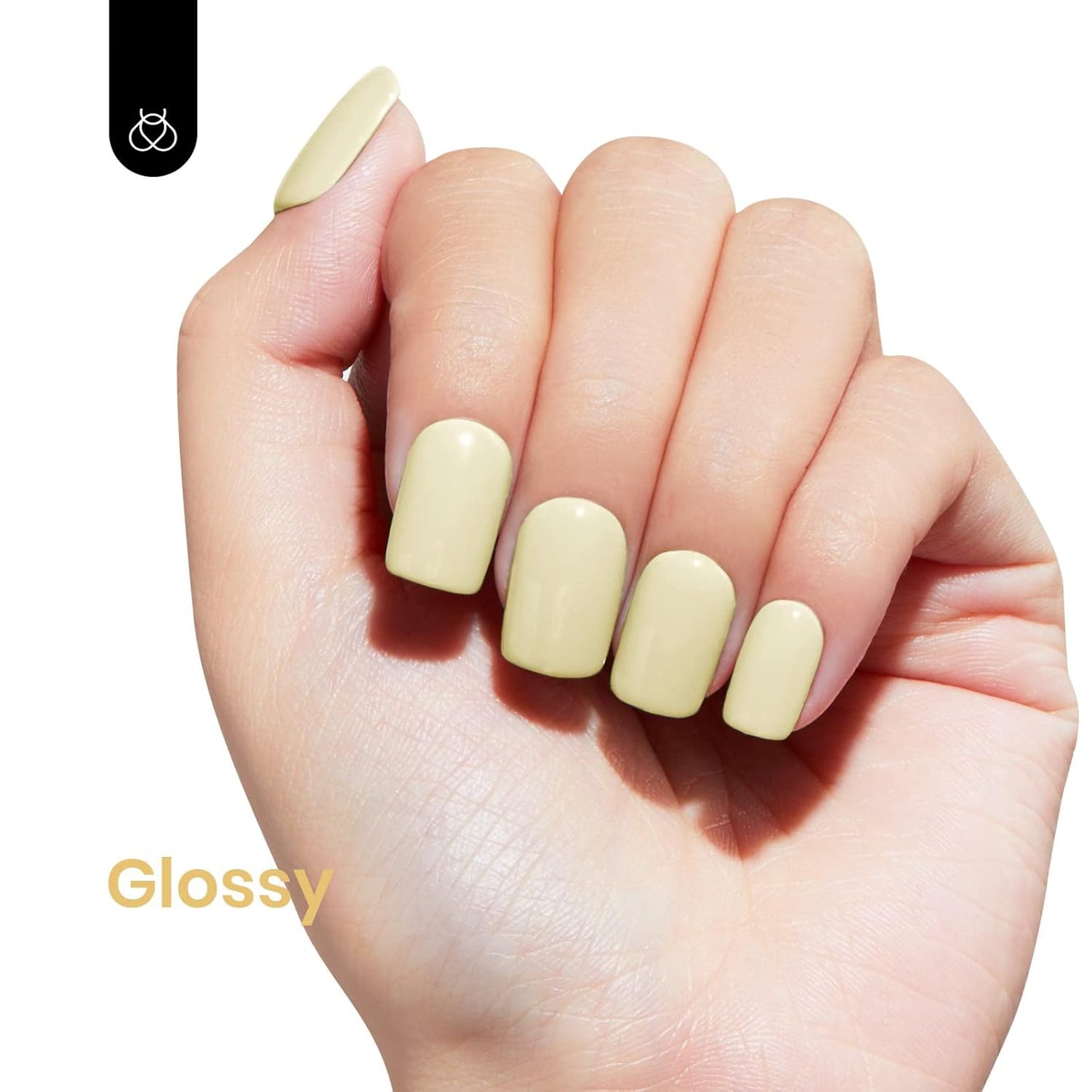 Beetles Gel Nail Polish, 1Pcs 15ml Pastel Yellow Gel Nail Polish Lemon Cheese Soak Off Uv LED Nail Art DIY Manicure At Home Gift for Girls Women