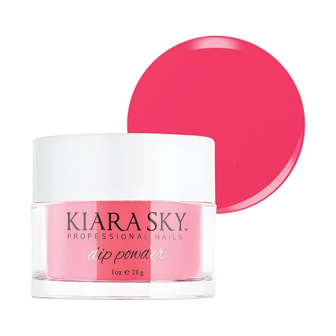 Kiara Sky Long Lasting Nail Dip Powder Pink Tones 1 oz, Cherry On Top