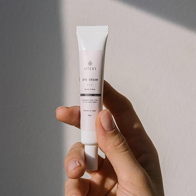 Japanese Anti Aging Firming Eye Cream - Anti Wrinkles & Puffiness - Minimize Bags Under Eyes Fine Lines & Dark Circles - Hydrating and Brightening with Collagen & Arginine (0.35 Fl Oz -10 g)