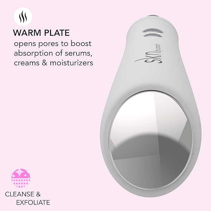 skn by conair Microdermabrasion Facial Tool, Pore Vacuum, Remove Dead Skin Cells and Dirt from Clogged Pores