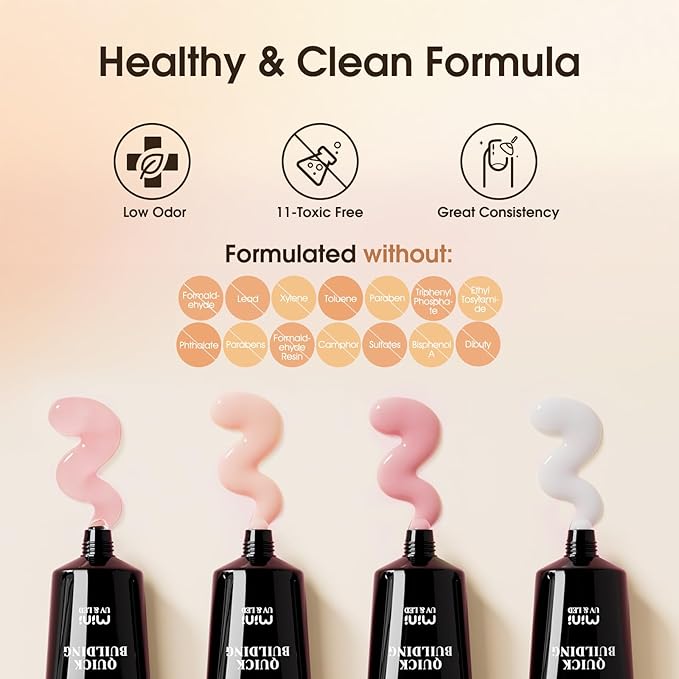 Poly Nail Gel Starter Kit -14 Colors + 75 Nail Art Accessories Kit,ROSALIND Clear Pink Nude Glitter Poly Nail Gel with Big UV Light 48W and Electric Nail Drill Starter Kit