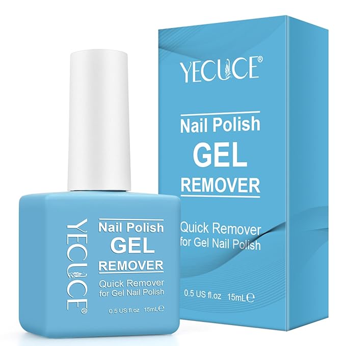 Gel Nail Polish Remover, Nail Polish Remover Tool Removing In 3-5Mins, Professional Remover Gels at Home, No Need Soaking or Wrapping