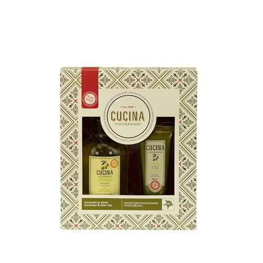 Fruits & Passion Cucina Coriander and Olive Tree Hand Care Duo