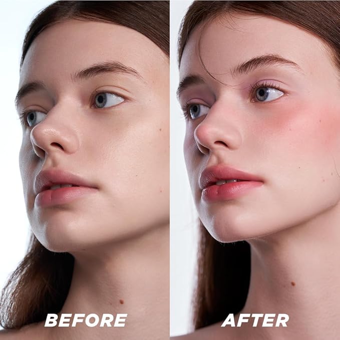 ITY Mood Blush, Blush for Cheeks Makeup,Moisturizing Creamy Blush Dual Funtions, Highly Spreadable, 0.18 oz (5.2g) in Turned On