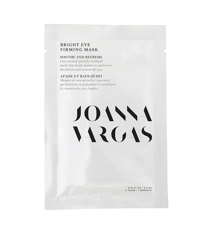 Joanna Vargas Eye Gel Mask – Hydrating Under Eye Patches with Hyaluronic Acid & Chamomile – Depuffing Eye Mask for Dark Circles, Puffiness & Fine Lines – Gel Eye Pads for Women – 1 Pair