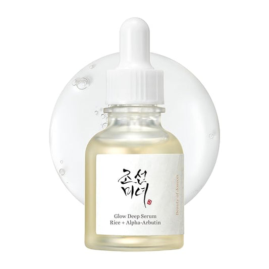 Beauty of Joseon Glow Deep Serum Rice Alpha-Arbutin for Uneven Dull Skin Tone, Daily Korean Skin Care for Men and Women 30ml, 1 fl.oz