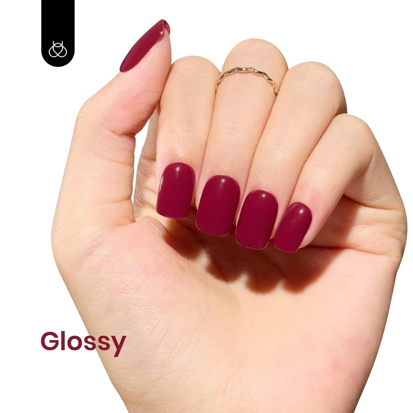 Beetles Red Gel Nail Polish, 1 Pcs 15ml Wine Red Burgundy Soak Off Gel Polish Nail Art Manicure Salon DIY Fall Design Decoration Home Uv Nail Lamp Needed