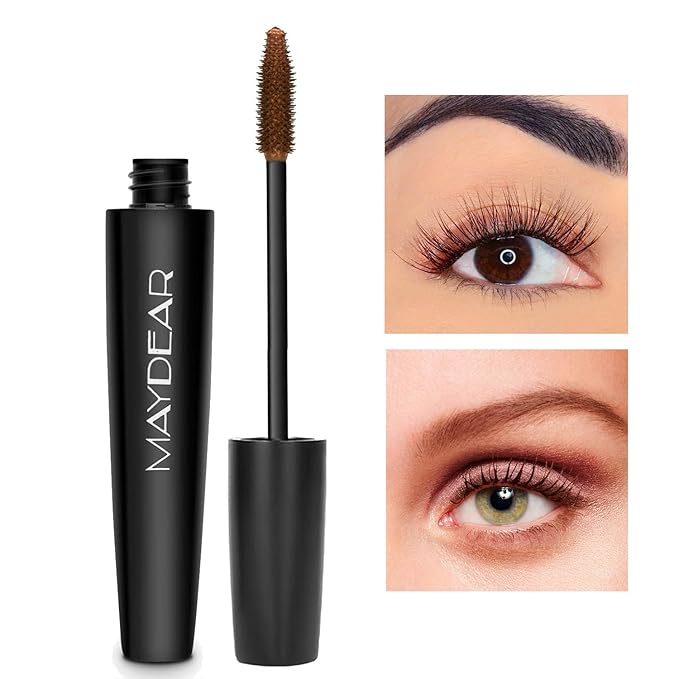 Maydear Waterproof Colored Mascara Set – Long-Lasting, Cruelty-Free, Vegan Eye Makeup for Women (6 Colors)