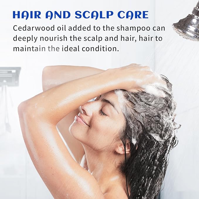 HIQILI Cedarwood Essential Oil (3.38 Fl Oz), 100% Natural Therapeutic Grade, Premium Glass Dropper, for Hair & Skin Care, Soap Making, Add to Diffusers, Sprays