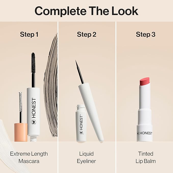 Honest Beauty Tinted Lip Balm | Antioxidant-rich Acai Extracts + Avocado Oil | EWG Certified, Vegan, Cruelty Free | Plum Drop