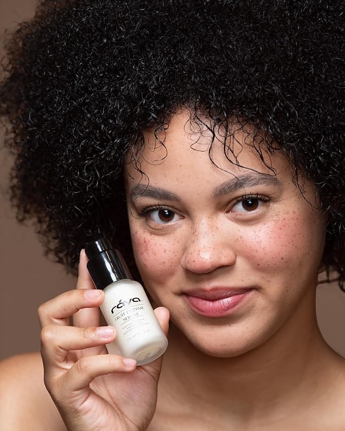RAYA Fruit Enzyme Serum (505) | Non-Oily, Exfoliating Facial Treatment for Oily, Problem, and Dull Skin | Reduces Black-Heads and Clears Pores