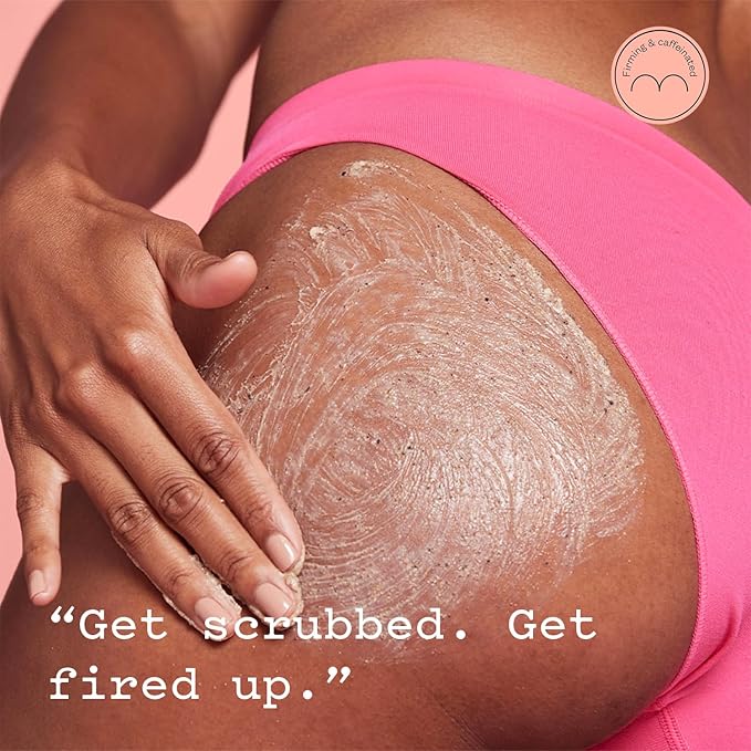 frank body Express-O Coffee Scrub | Natural, Vegan, Cruelty Free Exfoliating Body Scrub Smooths, Exfoliates, and Fades Scars & Marks with Shea Butter, Grapeseed Oil, and White Clay | 5.07 oz / 15 g