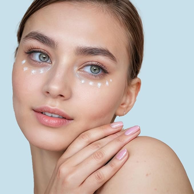 Hyaluronic Acid Anti-Aging Eye Cream - 15ml | Under Eye Cream | Marine Extracts | Bearberry and Licorice Root for Dark Circles | Eye Cream | Wrinkles and Reduce Puffiness | Fragrance-Free