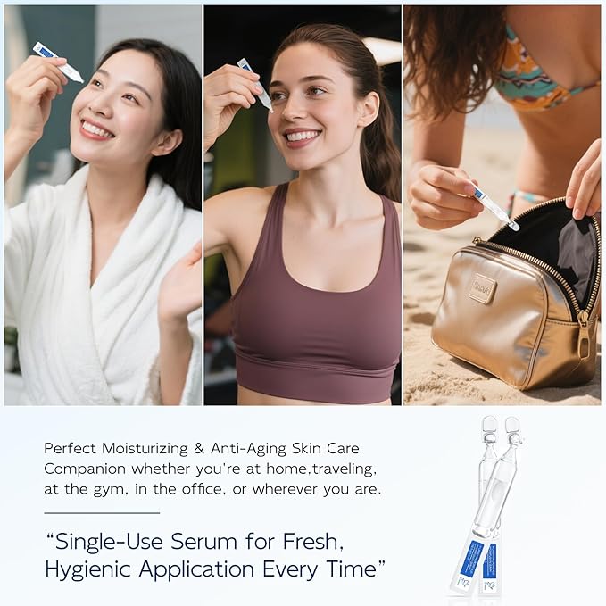 3% Hyaluronic Acid Serum for Face, Anti-Aging Hydrating Serum with 20,000 ppm Ceramide NP & 10,000ppm Acetyl Hexapeptide-8, Korean Skincare ultra hydrating serum, turm Skin/Sensitive Skin(1.5 ml*30)