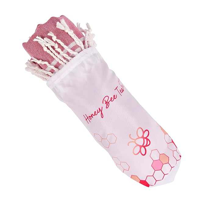 Honey Bee Tea™ Gift Set | Gifts for Women | 7 Piece Set | Hand Picked Beautifully Packaged | Luxury Spa Gift Featuring Naples Soap Company