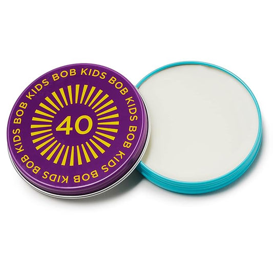 BOB KIDS Balm, SPF 40 Broad Spectrum Mineral Sun Protection, Hydrating, Perfect for Winter and Water Sports, Safe for Sensitive Skin, For All Ages
