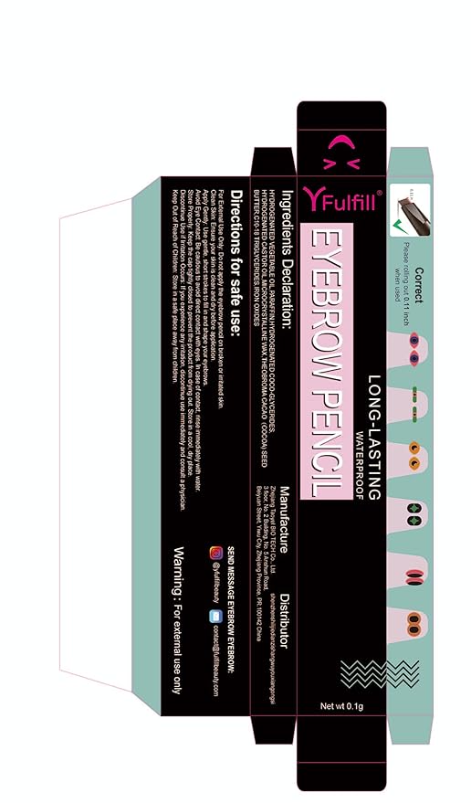 Grey Eyebrow Pencil for Older Women, Waterproof, Eyebrow Pen for Gray Hair