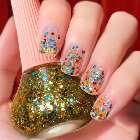 Major Dijit Quick Dry Nail Polish Colorful Summer Nail Lacquer for Nail Art Cruelty-Free Regular Nail Polish 0.41 fl oz.