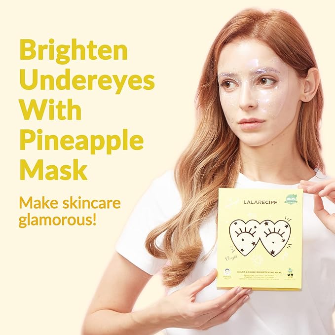 Heart goggle brightening mask