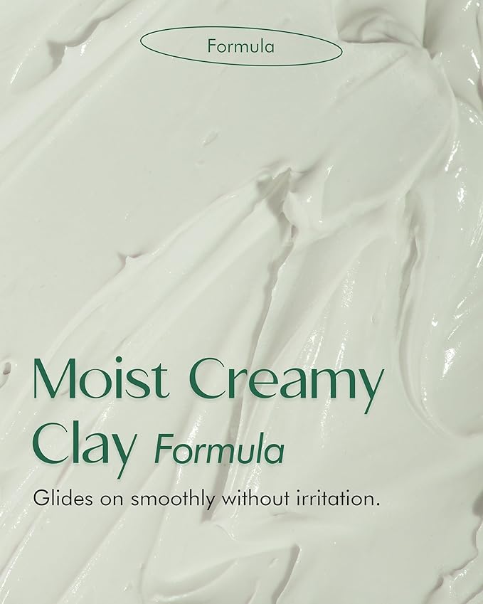 SKINCURE Vegan Seaweed Mud Mask, Korean skincare Blackhead Remover Clay Mask for Pore Cleansing with Kaolin & Bentonite, Oil Control & Gentle Exfoliation, 3.5oz