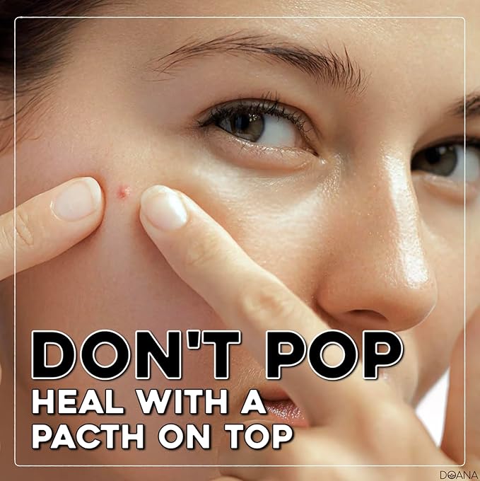 Korean Pimple Patches - 252 Count / Hydrocolloid Spot Stickers in 3 Sizes for Skin Imperfections. Covers Blemishes and Spots for Improved Appearance. Facial and Body Stickers, Day and Night Use