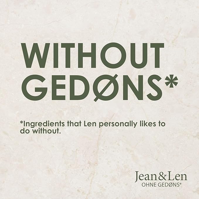 Jean & Len Heavenly Hand & Body Balm Rosemary & Ginger, for a fragrant care experience, with organic argan oil and shea butter, minimalistic bottle, without parabens & silicones, 16.91 Fl. Oz.