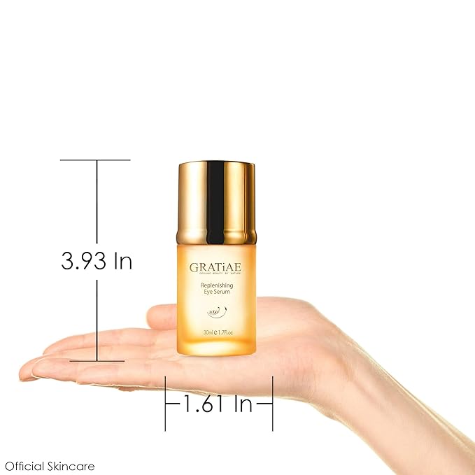 Gratiae Organics Replenishing Eye Serum, 1.02 Ounce