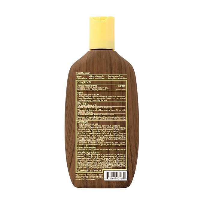 Sun Bum Original Scent SPF 30 Sunscreen Lotion | Vegan and Hawaii 104 Act Compliant (Octinoxate & Oxybenzone Free) Broad Spectrum Moisturizing UVA/UVB Sunscreen with Vitamin E | 8 oz (Pack of 2)