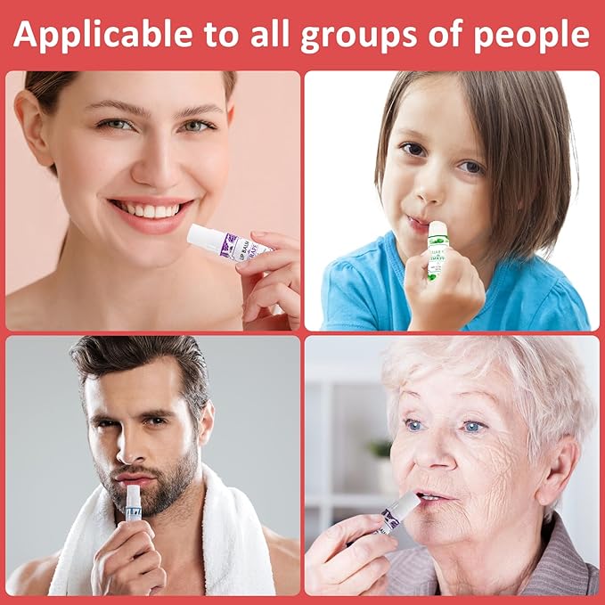 64 Pack Lip Balm, Natural Lip Balm Bulk with Vitamin E and Coconut Oil, Hydrating Lip Balm for Dry Lips, Bulk Lip Balm for Stocking Stuffers - 16 Flavors