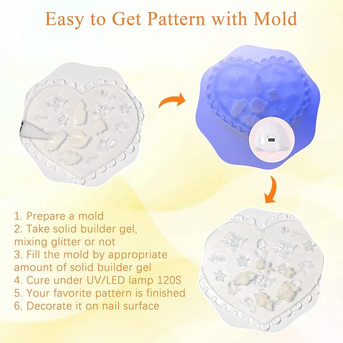 MIZHSE Solid Builder Gel, Milky White Sculpting Gel for Nail, Non-Sticky Hand 3D Nail Art Building Carving Modeling Hard Nail Extension Soak Off Nail Art Salon Manicure Home 15g