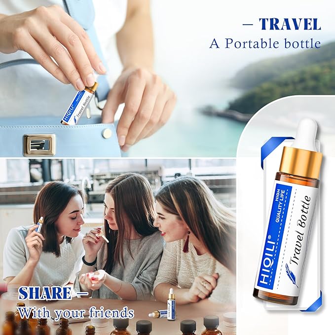 HIQILI 100ML Citronella Oil for Homemade Sprays, Add to Diffuser, 100% Pure and Natural Undiluted 3.38 Fl Oz