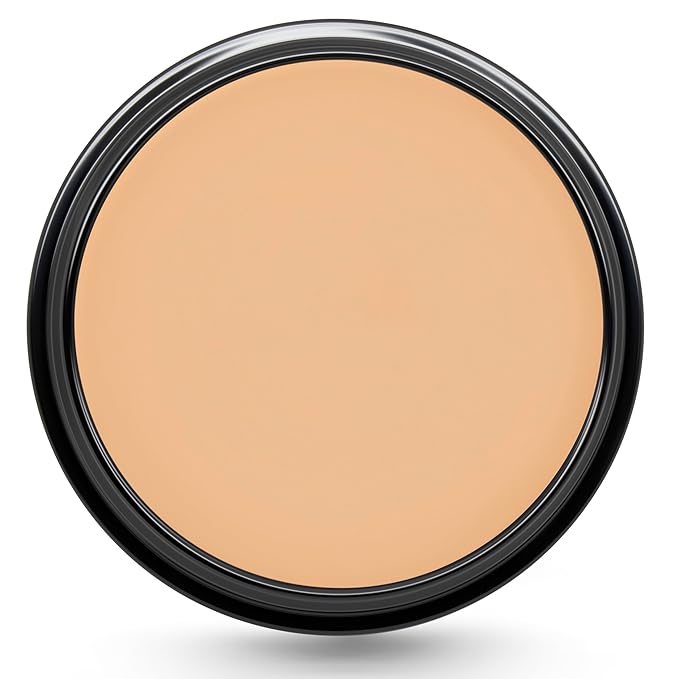Graftobian HD Glamour Crème Foundation 1/2oz, Weightless Full Coverage Makeup, 65 Inclusive Shades, For All Skin Types, Natural or Full-Glam Looks, For Professionals and Beginners (Desert Bloom)