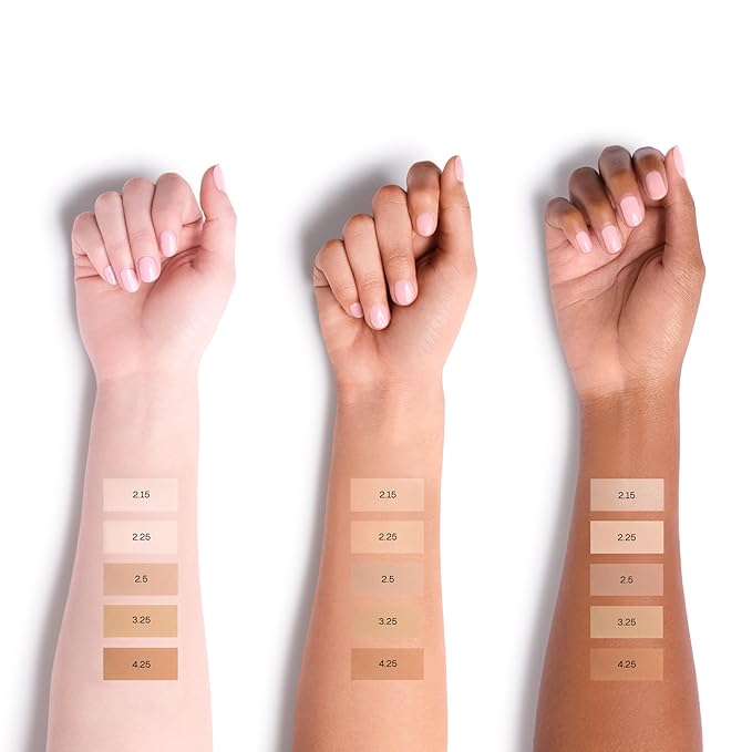 HALEYS Re-cover Pressed Powder Foundation Makeup (4.25) - Buildable Medium-to-Full Coverage, Oil Control & All-Day Comfortable Wear - Versatile Powder That Conceals Imperfections