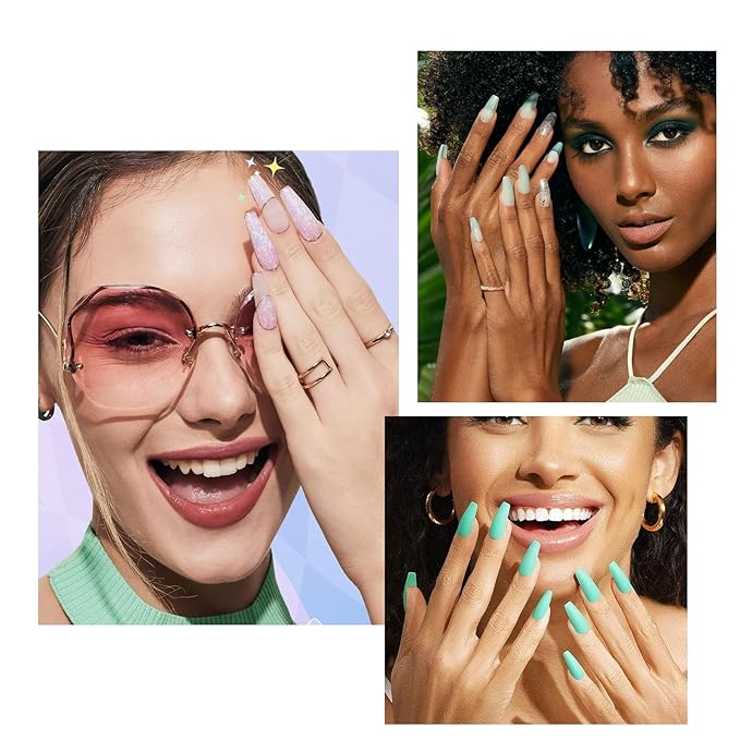 Acrylic Nail Brush Size #14, KEMEISI 100% Pure Kolinsky Nail Art Brushes Sturdy Handle Oval Shaped Acrylic Powder Nail Design Tools for Professional Manicure DIY Home Salon (Green)