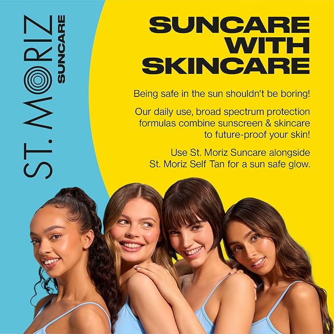 St Moriz Suncare SPF - Sunscreen - Water Resistant Sunscreen Moisturizing Lotion + Vitamin E - Oxybenzone & Octinoxate Free - Vegan - Body, 30, Sun Protection Factor (SPF)