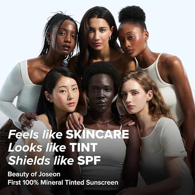 Beauty of Joseon Daily Tinted Fluid Sunscreen 12 Shades for Face Moisturizing Broad Spectrum SPF 40 Korean Skincare 50ml, 1.69 fl.oz #LP100