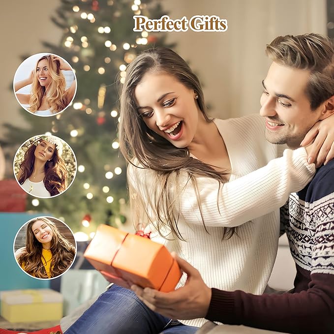 Aimin Hair Heatless Hair Curlers No Heat, Heatless Curls Overnight Blowout Rods, No Heat Hair Curlers To Sleep In, Soft Flexi Rods For Long Hair, Thick Curling Rod Styling Tools (20pcs dark gray)