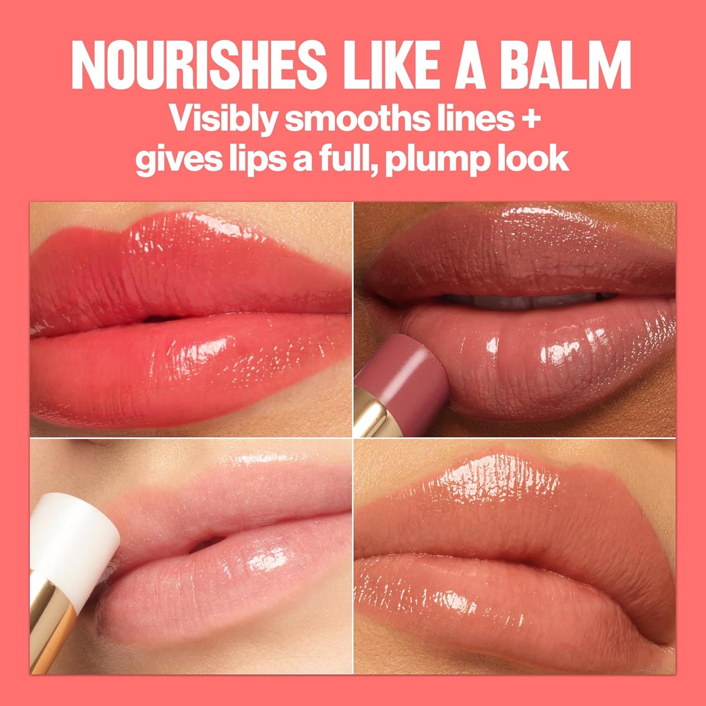 REVLON Super Lustrous Glass Shine Balm, Hydrating Tinted Lipstick, Sheer, Glossy Shiny Finish, 003 Honey Shine, 0.11 oz