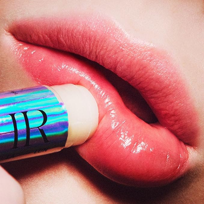 HIGHR Organic Vanilla Butter Hydrating Lip Balm - Nourishing Lip Care for Youthful and Smoother Lips, Lip Moisturizer for Dry and Cracked Lips - All Natural Treatment Perfect for Women on the Go