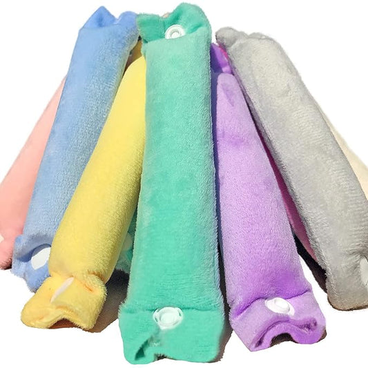 Aimin Hair Heatless Hair Curlers No Heat, Heatless Curls Overnight Blowout Rods, No Heat Hair Curlers To Sleep In, Soft Flexi Rods For Long Hair, Thick Curling Rod Styling Tools (16pcs) …